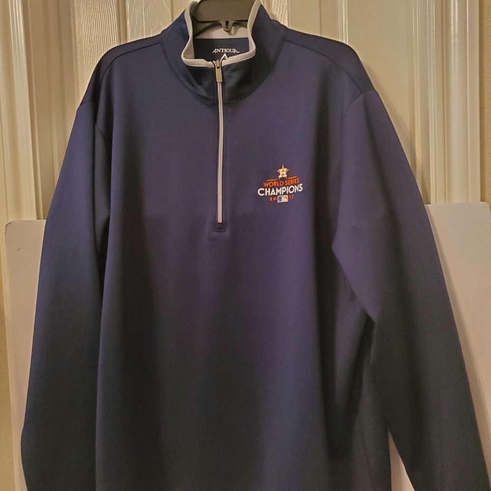 Houston Astros 1/2 zip pullover sweatshirt size 2X. - Picture 3 of 9